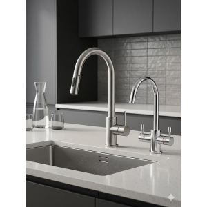 מערכת תת כיורית חם קר