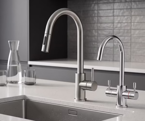 מערכת תת כיורית חם קר